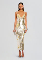 Ines Embroidered Dress