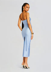Lily Lycra Maxi Dress