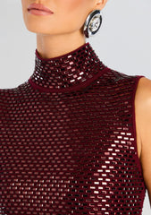Lust Embellished Knit Dress