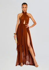 Ina Silk Chiffon Dress