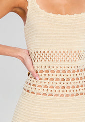 Avril Knit Crochet Dress